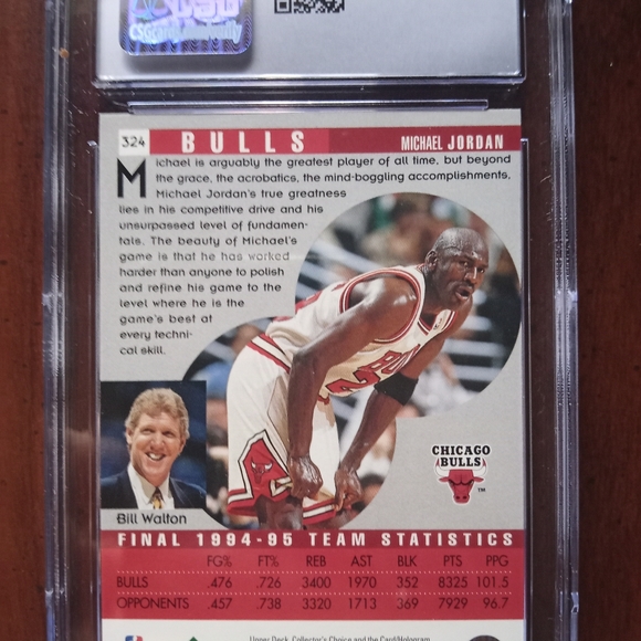 Michael Jordan Scouting Report CSG 10 - Picture 2 of 2